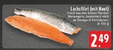 Aktuelles Lachsfilet (mit Haut) Angebot bei E center in Aachen ab 2,49 €