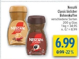 Aktuelle Nescafe Angebote bei diska in Erfurt Aktuelles Classic löslicher Bohnenkaffee Angebot bei diska in Erfurt ab 6,99 €