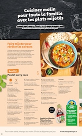 Promos Poulet Au Curry dans le catalogue "L'art de cuisiner au quotidien avec Auchan & Top Chef" de Auchan Hypermarché à la page 8