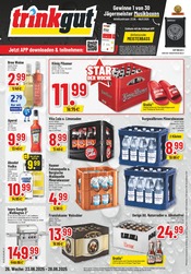 Aktueller Trinkgut Getränkemarkt Prospekt in Wipperfürth und Umgebung, "Aktuelle Angebote" mit 6 Seiten, 23.06.2025 - 28.06.2025