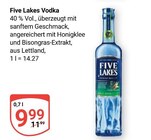 Vodka Angebote von Five Lakes bei GLOBUS Ludwigshafen für 9,99 €