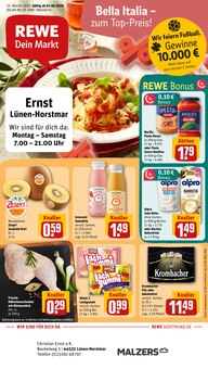 Krombacher im aktuellen REWE Prospekt (Lünen) Krombacher im REWE Prospekt "Dein Markt" mit 37 Seiten (Lünen)
