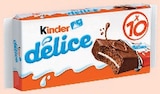 -50% de remise immédiate sur le 2ème produit identique sur la gamme des biscuits KINDER - KINDER en promo chez U Express Poitiers