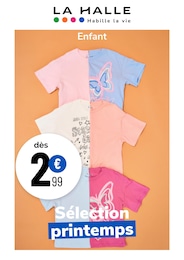 Prospectus La Halle, "Sélection printemps" à Magalas et alentours, 1 page, 09/04/2026 - 13/04/2026 Catalogue La Halle "Sélection printemps" à Magalas et alentours, 1 page, 09/04/2026 - 13/04/2026
