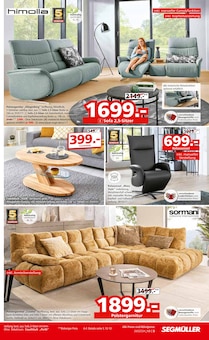 Wohnlandschaft Angebot im Segmüller Prospekt, gültig von 31.01.2026 bis 21.02.2026 Wohnlandschaft Angebot im aktuellen Segmüller Prospekt auf Seite 7