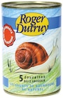 Escargots de bourgogne - ROGER DUTRUY en promo chez Intermarché Super Escargots de bourgogne - ROGER DUTRUY dans le catalogue Intermarché Super