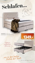 Boxspringbett im Polstermöbel Fischer Prospekt "PERSONAL-KAUFTAGE" auf Seite 28