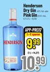 Dry Gin Angebote von Henderson bei Trinkgut Mainz für 9,99 €
