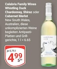 Whistling Duck Chardonnay im Angebot bei GLOBUS in Neustadt Whistling Duck Chardonnay Angebote von Calabria Family Wines bei GLOBUS Neustadt für 4,99 €
