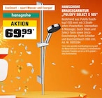 Brausegarnitur Pulsify Select S 105 im OBI Prospekt Brausegarnitur Pulsify Select S 105 von hansgrohe im aktuellen OBI Prospekt für 69,99 €