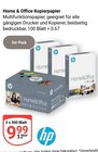 Home & Office Kopierpapier im Angebot bei GLOBUS in Kempen Home & Office Kopierpapier Angebote von hp bei GLOBUS Kempen für 9,99 €