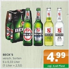BECK’S im Angebot bei Getränke A-Z in Oranienburg BECK’S Angebote von BECK'S bei Getränke A-Z Oranienburg für 4,99 €