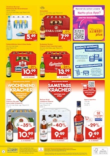 Bier im Netto Marken-Discount Prospekt "DER ORT, AN DEM DU IMMER AUSGEZEICHNETE PREISE FINDEST." mit 2 Seiten (Cottbus)