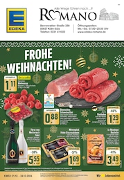 EDEKA Prospekt für Hürth: "Aktuelle Angebote", 16 Seiten, 21.12.2024 - 24.12.2024