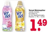 Weichspüler Wildrose Angebote von Vernel bei E center Baden-Baden für 1,49 €