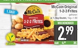 Original 1-2-3 Frites von McCain im aktuellen EDEKA Prospekt für 2,99 €