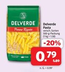 Pasta im Angebot bei Markant Nordwest in Osnabrück Pasta Angebote von Delverde bei Markant Nordwest Osnabrück für 0,79 €