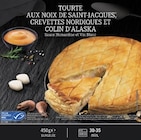 Tourte aux noix de Saint-Jacques, crevettes nordiques et colin d'Alaska - Lidl à Belfort Tourte aux noix de Saint-Jacques, crevettes nordiques et colin d'Alaska en promo chez Lidl Belfort à 4,99 €