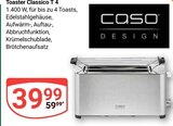 Aktuelle Toaster Angebote bei GLOBUS in Erfurt Aktuelles Toaster Classico T 4 Angebot bei GLOBUS in Erfurt ab 39,99 €