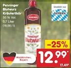 Blutwurz Kräuterlikör Angebote von Penninger bei Netto Marken-Discount Hof für 12,99 €