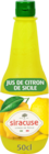 JUS DE CITRON SIRACUSE - SIRACUSE en promo chez Auchan Supermarché JUS DE CITRON SIRACUSE - SIRACUSE dans le catalogue Auchan Supermarché