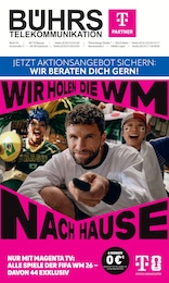 Telekom Partner Bührs Melle Prospekt für Melle: "WIR HOLEN DIE WM NACH HAUSE", 12 Seiten, 01.06.2026 - 30.06.2026