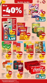 Cola im Penny Prospekt "Wer günstig will, muss Penny." mit 42 Seiten (Fürth)