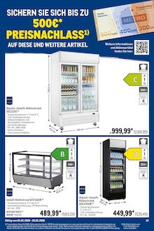 Kühlschrank im METRO Prospekt "Wochenengebote Haendler + Monats Mix" mit 27 Seiten (Neumünster)