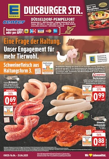 EDEKA Prospekt der Woche "Aktuelle Angebote" Seite 1, 16.06.2025 bis 21.06.2025 für Düsseldorf Aktueller EDEKA Prospekt "Aktuelle Angebote" Seite 1 von 28 Seiten für Düsseldorf