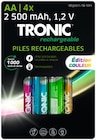 Lidl Rognac - Promo Piles rechargeables Promo Piles rechargeables à 3,99 € dans le catalogue Lidl à Rognac