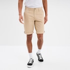 Short chino slim Creeks beige homme à 13,99 € dans le catalogue La Halle