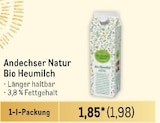 Bio Heumilch Angebote von Andechser Natur bei Metro Gronau für 1,98 €