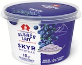 SKYR BRASSÉ MYRTILLE - ALSACE LAIT en promo chez Intermarché SKYR BRASSÉ MYRTILLE - ALSACE LAIT dans le catalogue Intermarché
