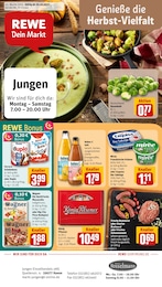 REWE Prospekt für Hamm mit 32 Seiten REWE Prospekt "Dein Markt" für Hamm, 32 Seiten, 20.10.2025 - 25.10.2025