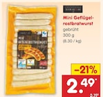 Mini Geflügelrostbratwurst im Angebot bei Netto Marken-Discount in Herten Mini Geflügelrostbratwurst Angebote bei Netto Marken-Discount Herten für 2,49 €