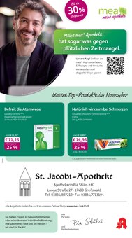 Aktueller mea - meine apotheke Prospekt "Unsere November-Angebote" für Greifswald Aktueller mea - meine apotheke Prospekt für Greifswald mit Seiten