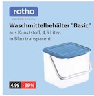 Waschmittelbehälter "Basic" von rotho im aktuellen V-Markt Prospekt für 4,99 €