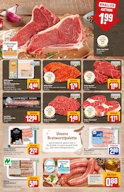 Bratwurst im REWE Prospekt in Kaufbeuren Aktueller REWE Prospekt mit Bratwurst, "Dein Markt", Seite 11
