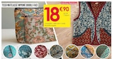 Tissu matelassé imprimé double-face en promo chez Décor Discount Clermont-Ferrand à 18,90 €