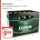 Kölsch im Angebot bei GLOBUS in Pulheim Kölsch Angebote von Gilden bei GLOBUS Pulheim für 9,99 €