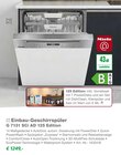 Einbau-Geschirrspüler G 7131 SCi AD 125 Edition bei EP: im Bischofsmais Prospekt für 1.249,00 €