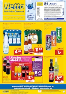 Likör im Netto Marken-Discount Prospekt "DER ORT, AN DEM DU IMMER AUSGEZEICHNETE PREISE FINDEST." mit 2 Seiten (Düsseldorf)