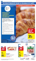 Prix et réduction Lardons dans le prospectus Carrefour Market en cours Offre Lardons dans le catalogue Carrefour Market du moment à la page 8