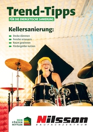 Nilsson Baufachzentrum Prospekt für Osnabrück: "Trend-Tipps für die energetische Sanierung", 13 Seiten, 30.04.2026 - 09.05.2026