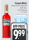 Campari Bitter Angebot im E xpress Prospekt Campari Bitter im E xpress Prospekt zum Preis von 9,99 €