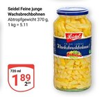 Aktuelles Feine junge Wachsbrechbohnen Angebot bei GLOBUS in Duisburg ab 1,89 €