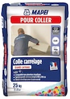 Colle carrelage Grands carreaux Blanc sac 25 kg dans le catalogue Brico Cash