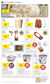 Promos Saucisse dans le catalogue "Intermarché" de Intermarché Hyper Saucisse en promo dans le catalogue Intermarché Hyper à la page 22