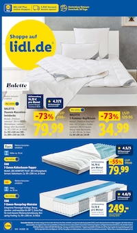 Boxspringbett im aktuellen Lidl Prospekt (Frankfurt (Main)) Boxspringbett im Lidl Prospekt "LIDL LOHNT SICH" mit 72 Seiten (Frankfurt (Main))