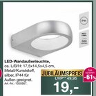 LED-Wandaußenleuchte von  im aktuellen Möbel Inhofer Prospekt für 19,00 €